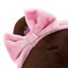 Orange Toys M9031/25 Choco&Milk Мягкая игрушка Медведь девочка Бархатное сердце, 25 см