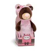 Orange Toys M9031/25 Choco&Milk Мягкая игрушка Медведь девочка Бархатное сердце, 25 см