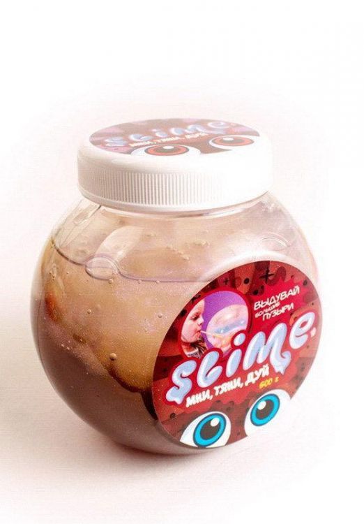 Фабрика игрушек S500-3 Лизун Slime "Mega Mix", северное сияние + кола 500 гр