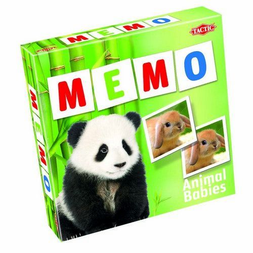 Tactic Games 52676 Игра Мемо «Зверята 2»