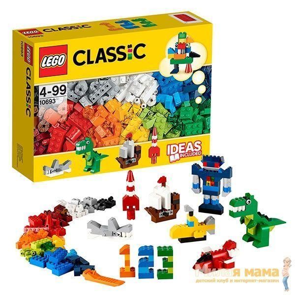 Lego Classic 10693 Лего Классик Набор для творчества - яркие цвета, 303 детали
