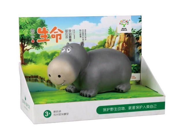 New Canna education toy Х176-SBM Фигурка мульти Бегемотик