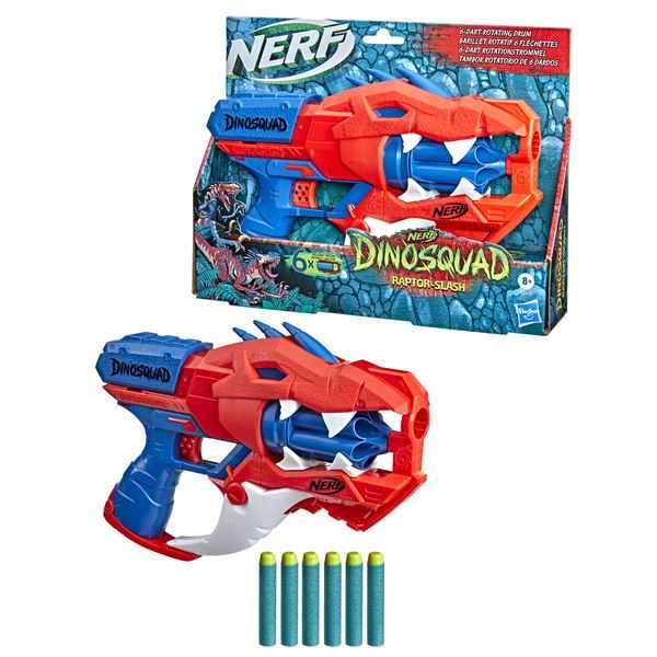 Hasbro (Хасбро) F2475EU4 Бластер Hasbro NERF Рёрф Дино Сквад Раптор Слэш