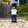 Orange Toys LD035 Lucky Doggy Мягкая игрушка Собачка Lucky Buzz: В твоём стиле, 25 см