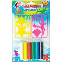 ЛУЧ 23С1435-08 Пластилин ЛУЧ плавающий 6 цветов с пластмассовыми деталями