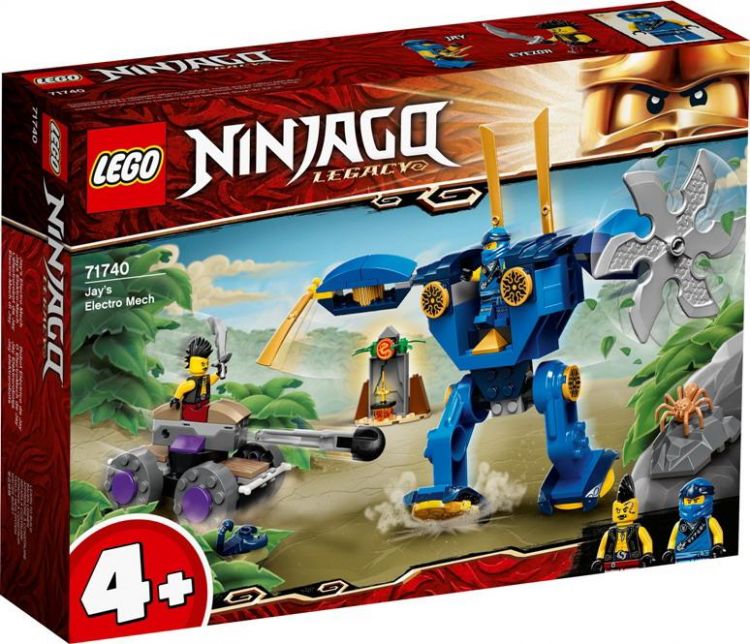 LEGO (Лего) 71740-L Конструктор LEGO Ninjago Электрический робот Джея LEGO (Лего) 71740-L Конструктор LEGO Ninjago Электрический робот Джея