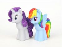 Hasbro 1120881 My Little Pony Набор из пластизоля Радуга и Рарити, 2 шт в сетке