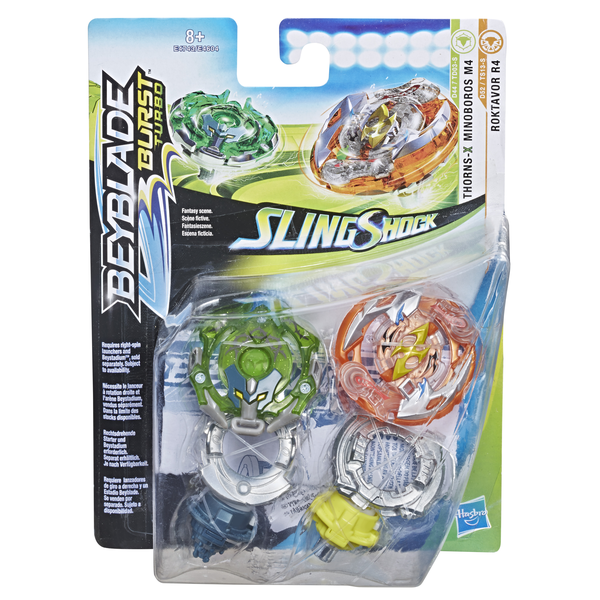 Hasbro E4604 Bey Blade Бейблэйд Волчки СлингШок, 2 шт.