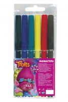 Centrum 87518 Фломастеры "Тролли", 6 цветов