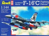 Revell 03992 Сборная модель Американский истребитель Дженерал Дайнэмикс F-16 "Файтинг Фалкон", 1:144