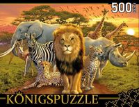 Konigspuzzle МГК500-8324 Пазл Эндрю Фарли Дикий мир, 500 элементов