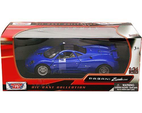 Motormax 73272 Коллекционная модель машины Pagani Zonda C12, 1:24, синяя