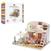 Hobby Day M033 Сборная модель Hobby Day Румбокс Mini house Розовая мечта