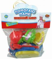 ABtoys. Помогаю Маме PT-00204стпц Набор посуды для чаепития "Помогаю Маме", 7 предметов