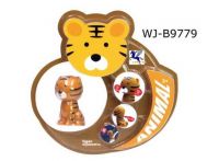 JUNFA RS6199-Tiger Фигурка мини-животного. Тигренок, световые и звуковые эффекты