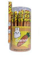 CENTRUM 83989 Ручка шариковая CENTRUM Rabbit оранжевая цвет чернил синий 0.7мм