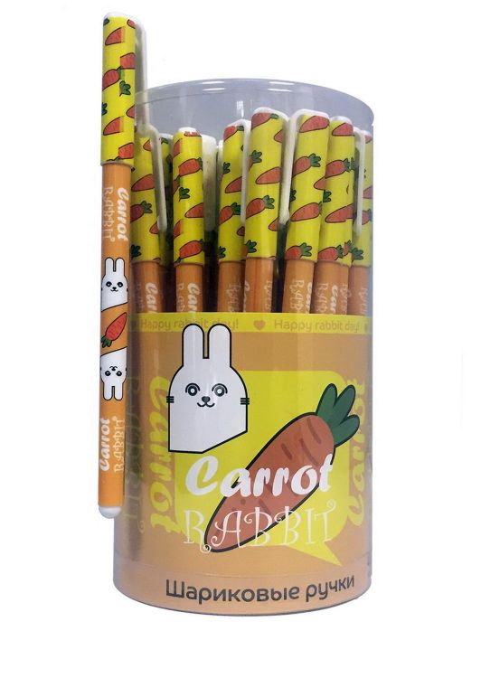 CENTRUM 83989 Ручка шариковая CENTRUM Rabbit оранжевая цвет чернил синий 0.7мм