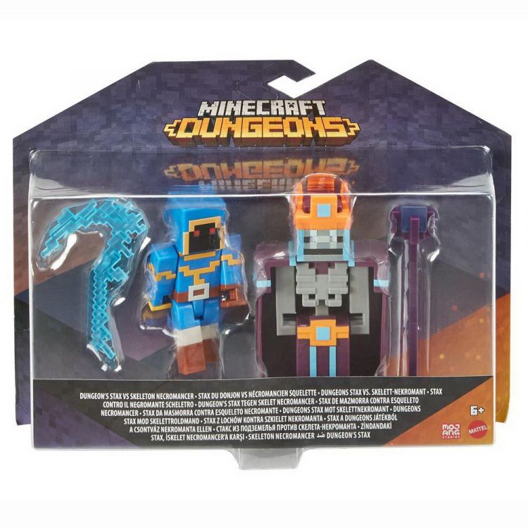 Mattel GND37 Игровой набор Mattel Minecraft Подземелье из 2х маленьких фигурок