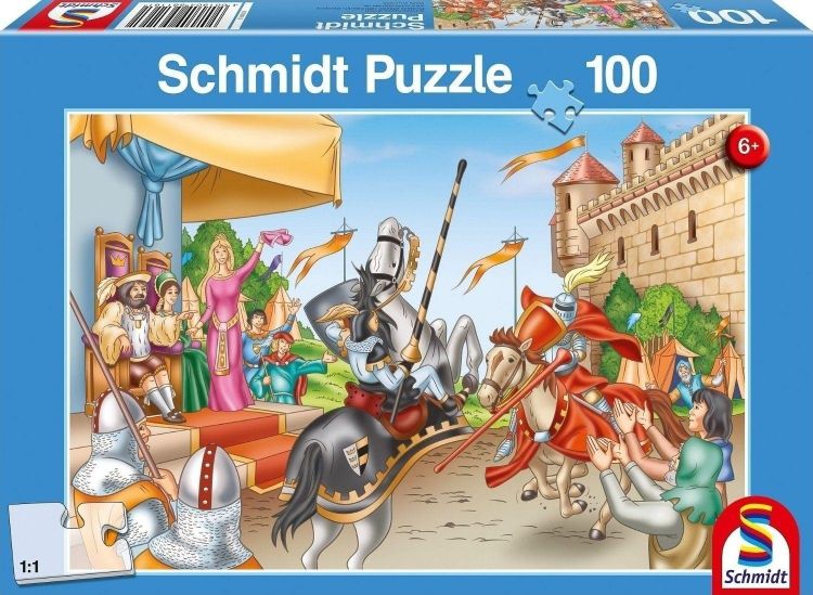 Schmidt 56116 Пазл Рыцарский турнир, 100 деталей