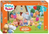 СТЕП ПАЗЛ 91249 Пазл STEP puzzle MAXI Тима и Тома Мармелад Медиа 35 элементов