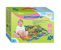 STEP 70101 Пазл-мозаика напольный "Динозавры" (большие детали)