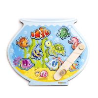 Woodlandtoys 062201 Настольная игра Woodlandtoys Магнитная рыбалка Аквариум 21,5*18 см