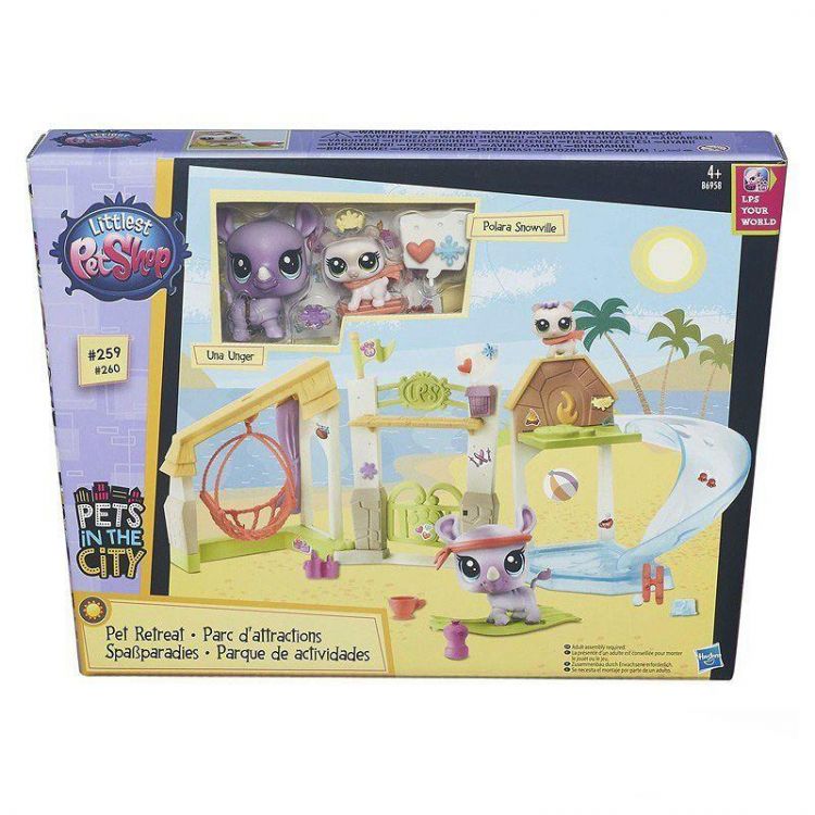 Hasbro B6958 LPS Игровой набор Городские сценки Площадка на пляже