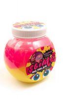 Фабрика игрушек S500-5 Лизун Slime "Mega Mix", розовый + желтый 500 гр