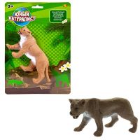 ABtoys PT-01169 Животные серии "Юный натуралист" Львица, термопластичная резина