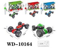 Junfa WD-10164 Машинка на радиоуправлении Junfa трюковая Крутой дрифт, управление рукой (красный, синий, зеленый) 1:18