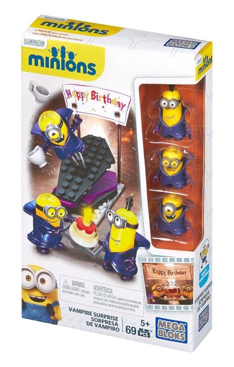Mega Bloks CNF55 Конструктор Миньоны День рождения графа Дракулы
