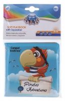 Canpol Babies 250989068 Книжка Canpol Babies Пират, с пищалкой, мягкая