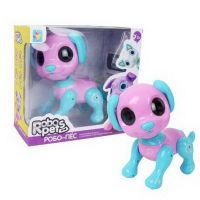 1TOY Т14336 Робо-пёс розовый