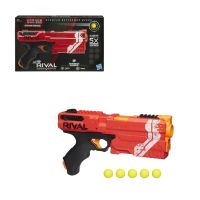 Hasbro E3380 Nerf Бластер Нёрф Райвл "Гипноз" Кронос XVIII-500 с шариками, команда красных