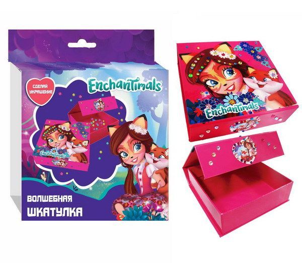 Centrum 88634 Шкатулка со стразами "Enchantimals"
