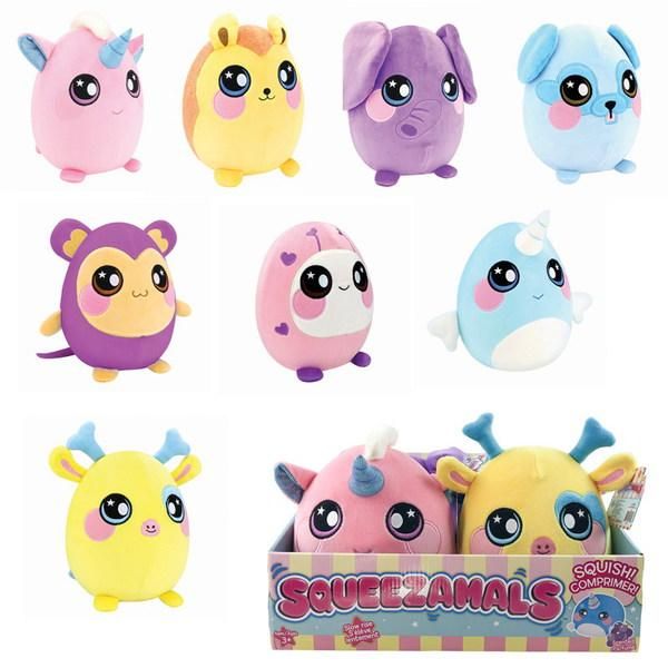 Beverly Hills Teddy Bear Co. SQS00713 Squeezamals (Скуизамалс) S2, фигурки животных, 20 см