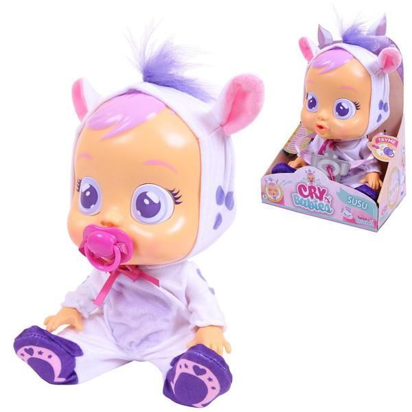 IMC Toys 93652 Пупс Crybabies S3 - Плачущий младенец Пони Susu