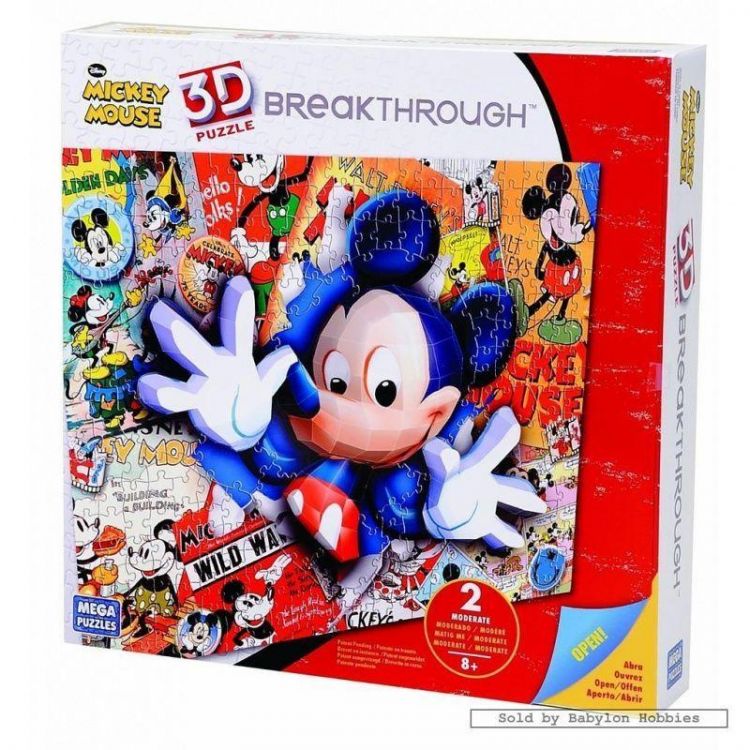 MEGA Puzzles 50674 Пазл 3D Микки маус