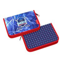 ErichKrause 48250ЕК Пенал-книжка ErichKrause 135x205x30мм Hockey без наполнения