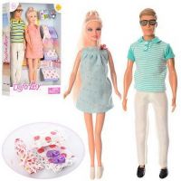 DEFA 8349d Кукла Defa Lucy Будущие родители, 2 куклы в комплекте