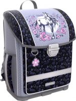 ErichKrause 44655ЕК Ранец ErichKrause ErgoLine c пластиковым дном 16 L White Horse