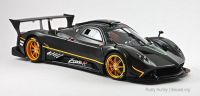 RASTAR 38010B Машина р/у 1:24 Pagani Zonda R, 20,3*8,6*5 см, цвет чёрный 27MHZ