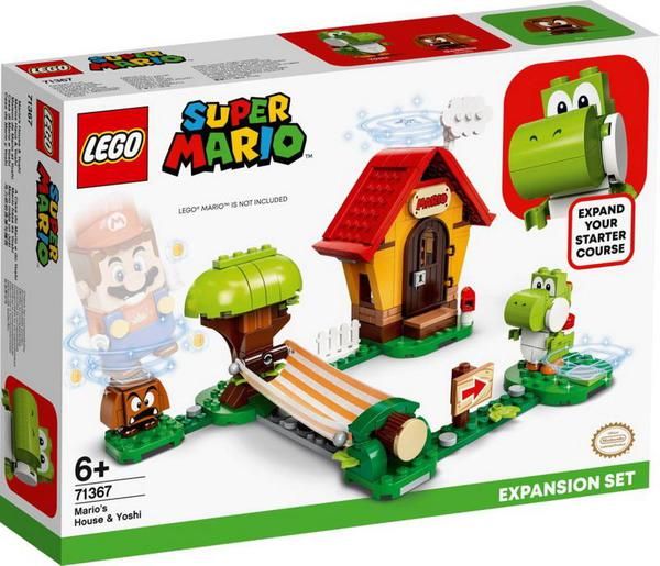 LEGO (Лего) 71367-L Конструктор LEGO Super Mario Дом Марио и Йоши. Дополнительный набор