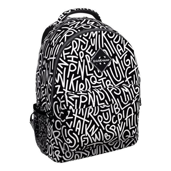 ErichKrause 48419ЕК Рюкзак ученический ErichKrause® EasyLine® с двумя отделениями 20L Alphabet