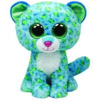 TY 36742 Beanie Boo's Мягкая игрушка Леопард Leona, 15 см