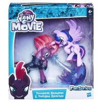 Hasbro E0372 MLP Movie Хранители Гармонии Пони коллекционная Буря против Искорки