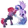 Hasbro E0372 MLP Movie Хранители Гармонии Пони коллекционная Буря против Искорки