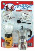 ABtoys. Помогаю Маме PT-00206пц Кофейный набор "Помогаю Маме", 8 предметов