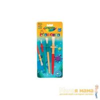 Crayola 3005 Набор из 3-х кисточек для малышей