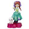 Hasbro B9249 Холодное сердце Маленькое королевство, Мини-кукла Анна на платформе-снежинке